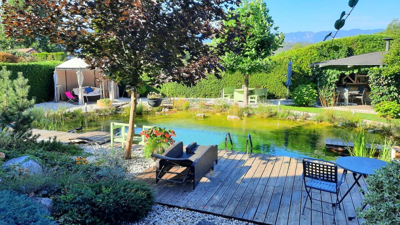 Garden Paradise Bled Apartments - Garden, Pond And Castle View Екстер'єр фото